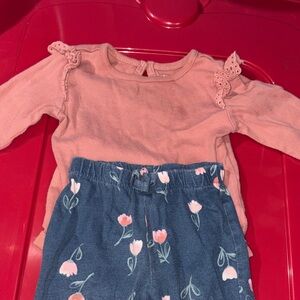Carter's Pink and Blue Kids Matching Set